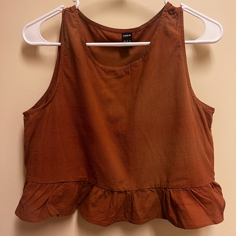 SHEIN cropped shirt